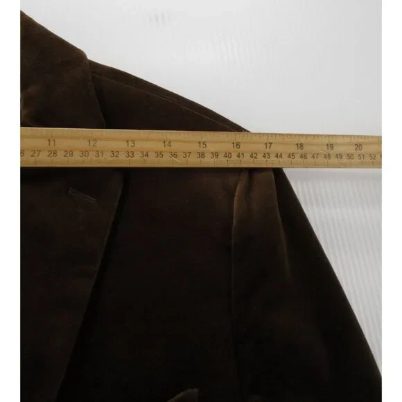 Banana Republic Dark Brown Tuxedo Jacket - Picture 7 of 14
